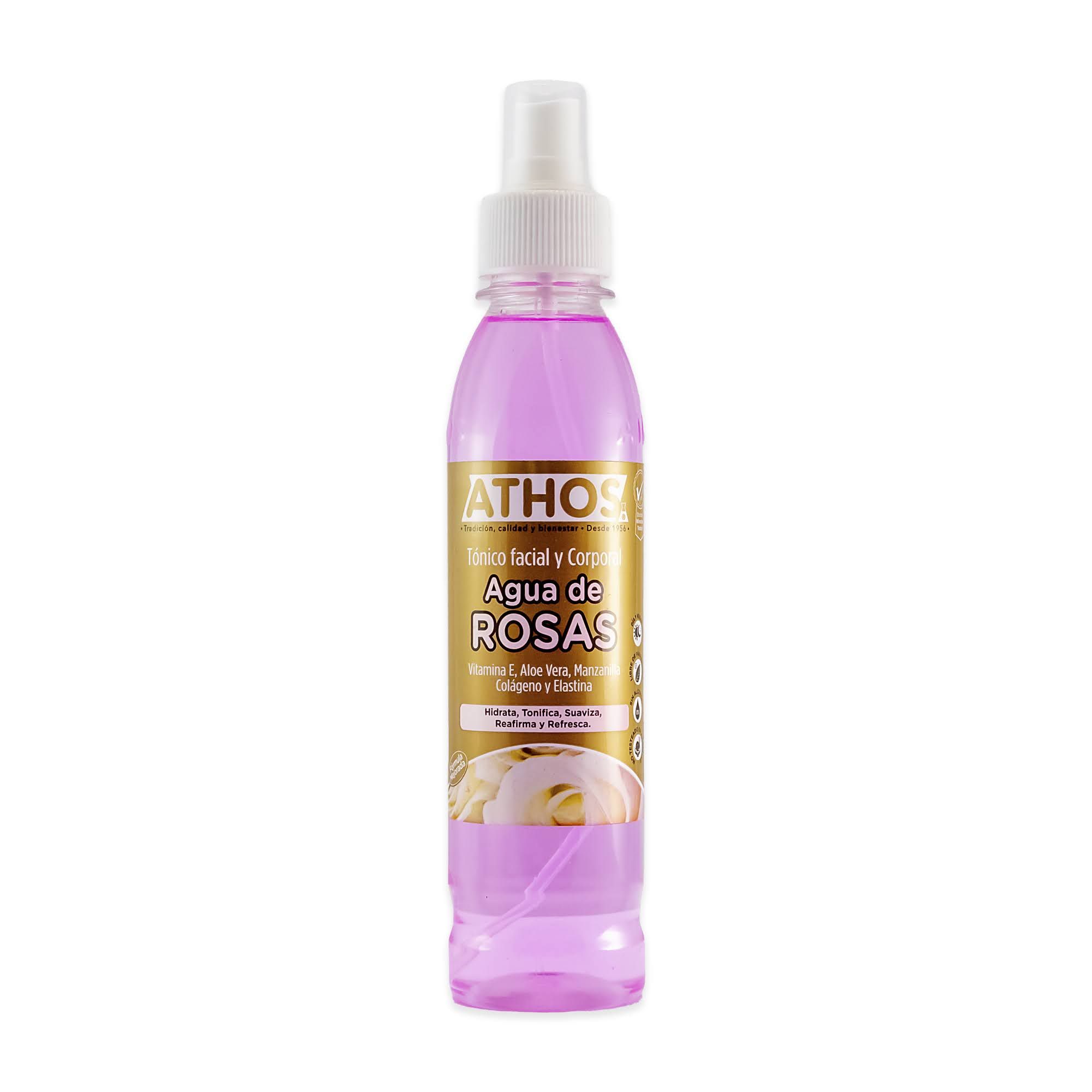 AGUA DE ROSAS  X 250 ML ATHOS