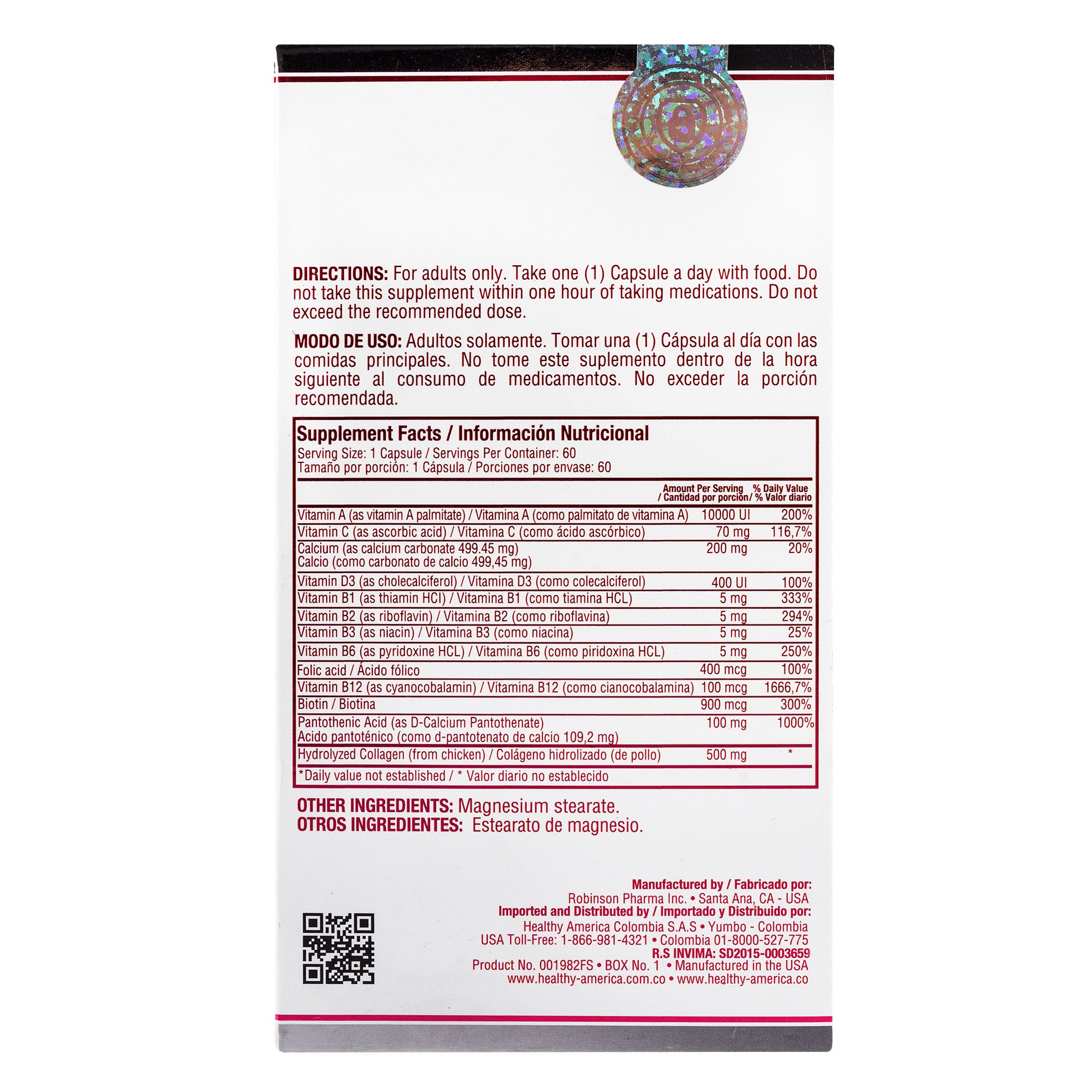CAPELL X 60 CAP 5