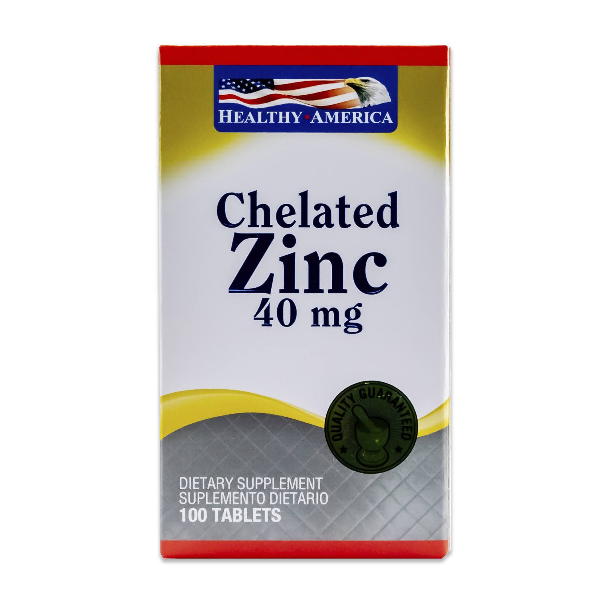 CHELATED ZINC 40MG X 100 TABLETAS 4