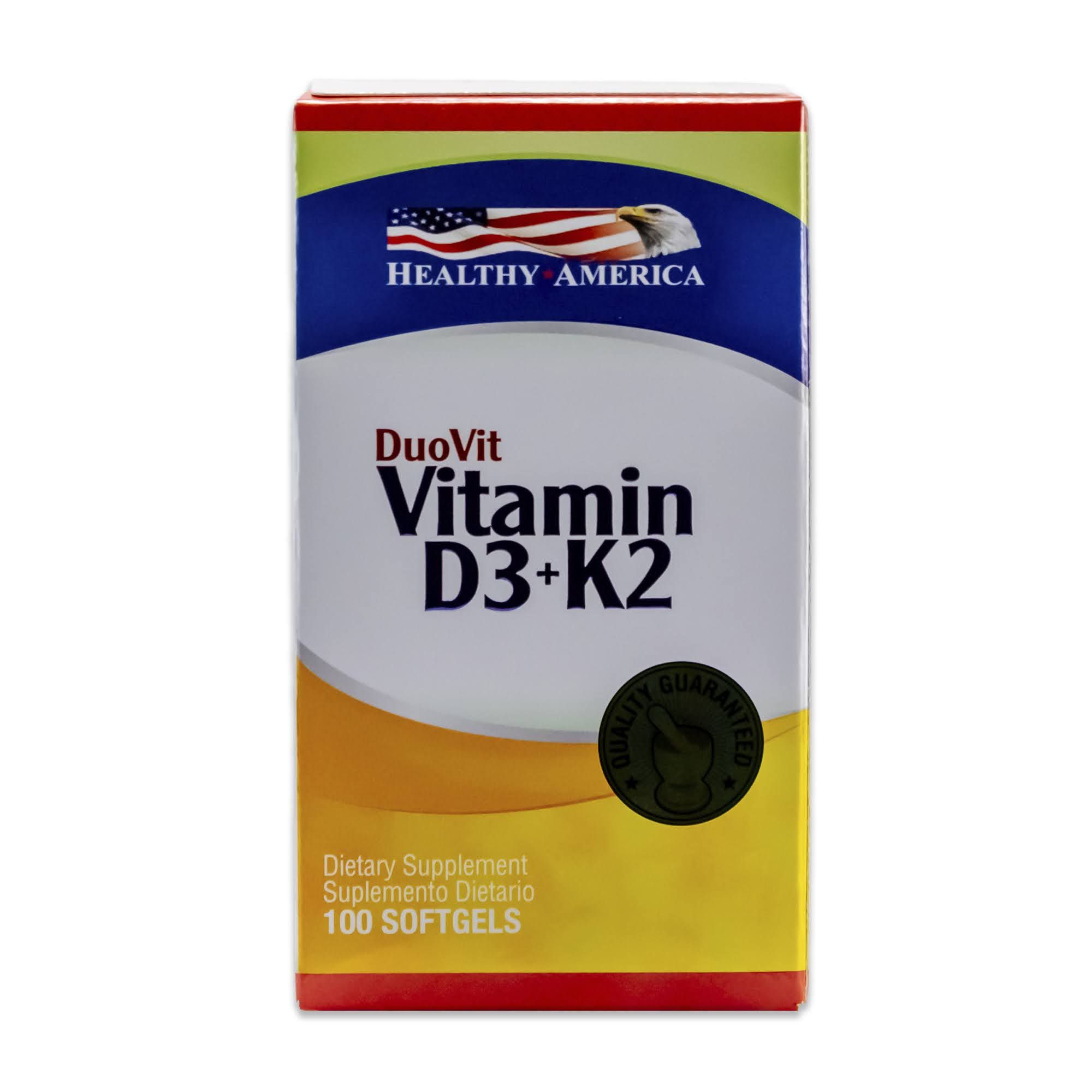 DUOVIT VITAMIN D3+ K2 100 CAP