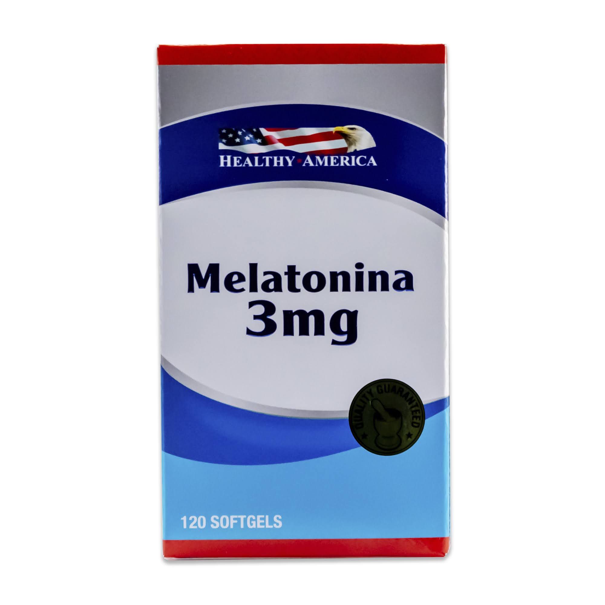 MELATONINA FRASCO * 120 Soft Gel HEALTHY DE AMERICA 2