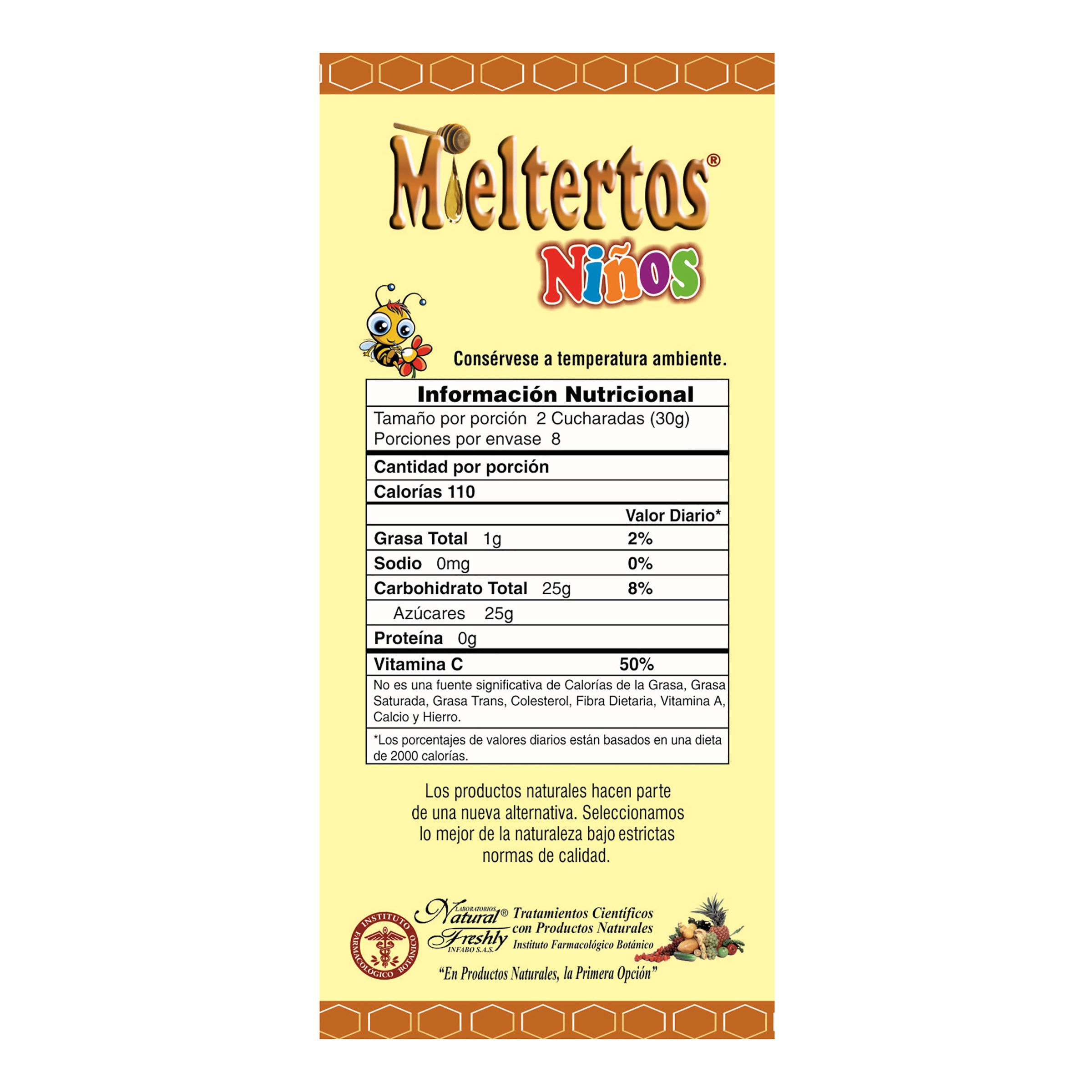MIELTERTOS PROPOLEO NIÑOS *180 ML 2