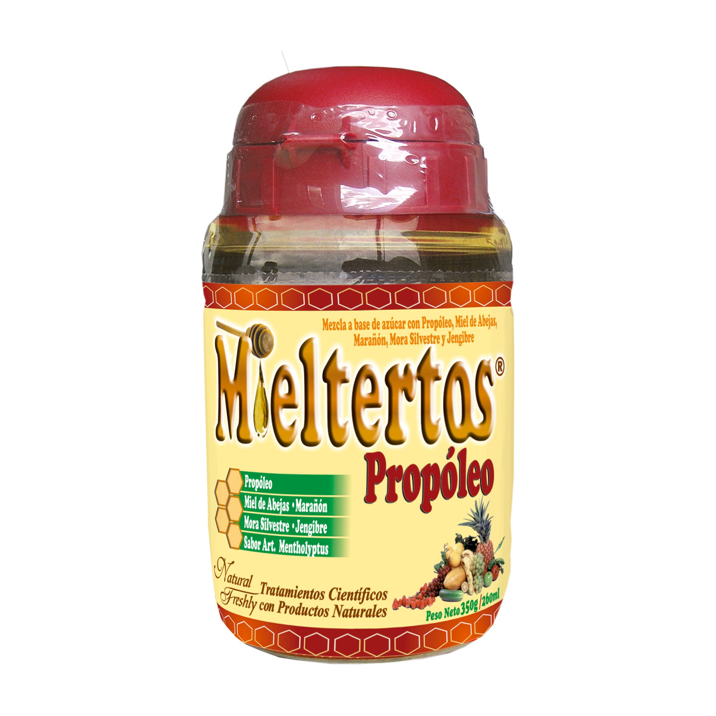 MIELTERTOS PROPOLEO REFORZADO POTE 350 ML