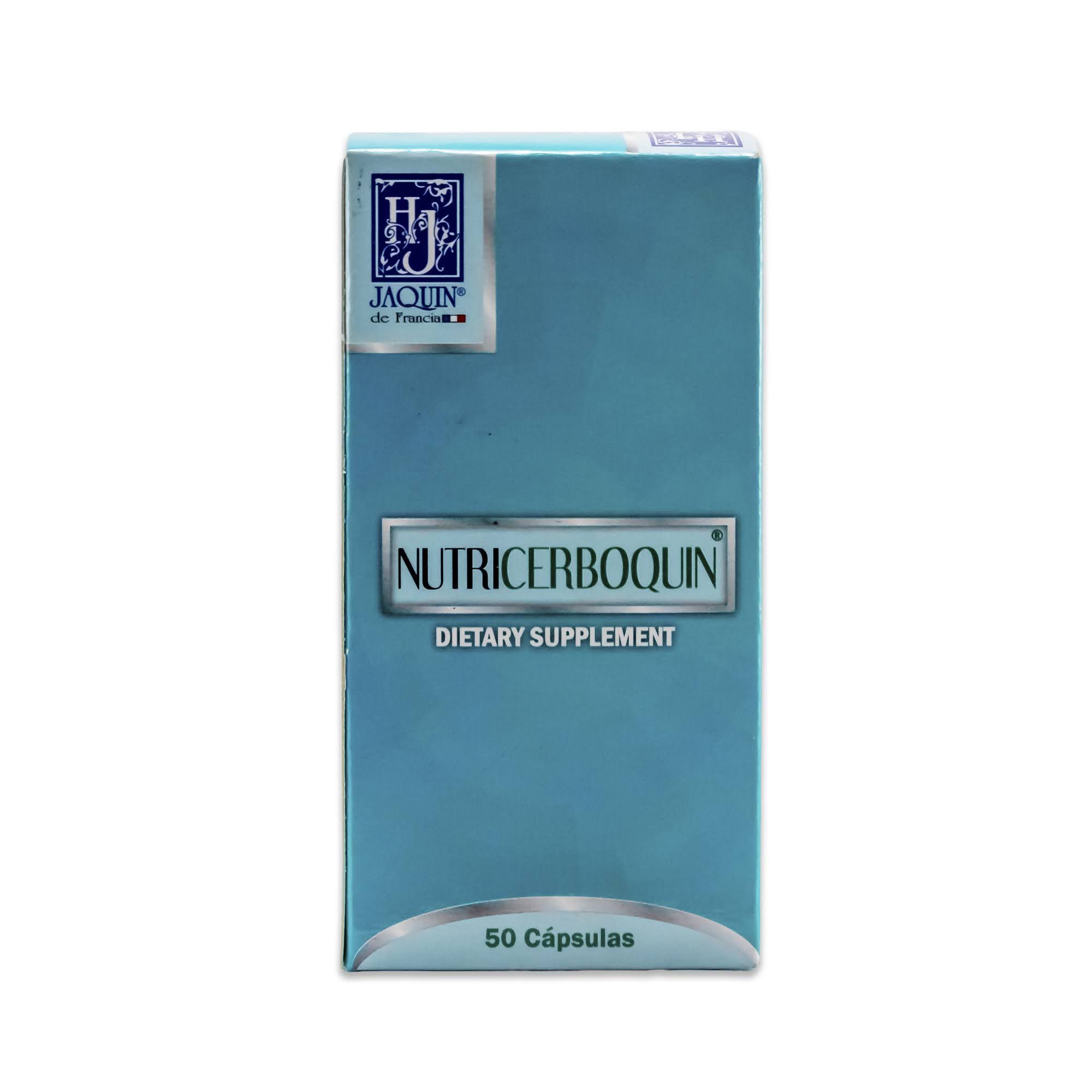 NUTRICERBOQUIN DIETARY SUPPLEMENT FRASCO X 50 CAPS