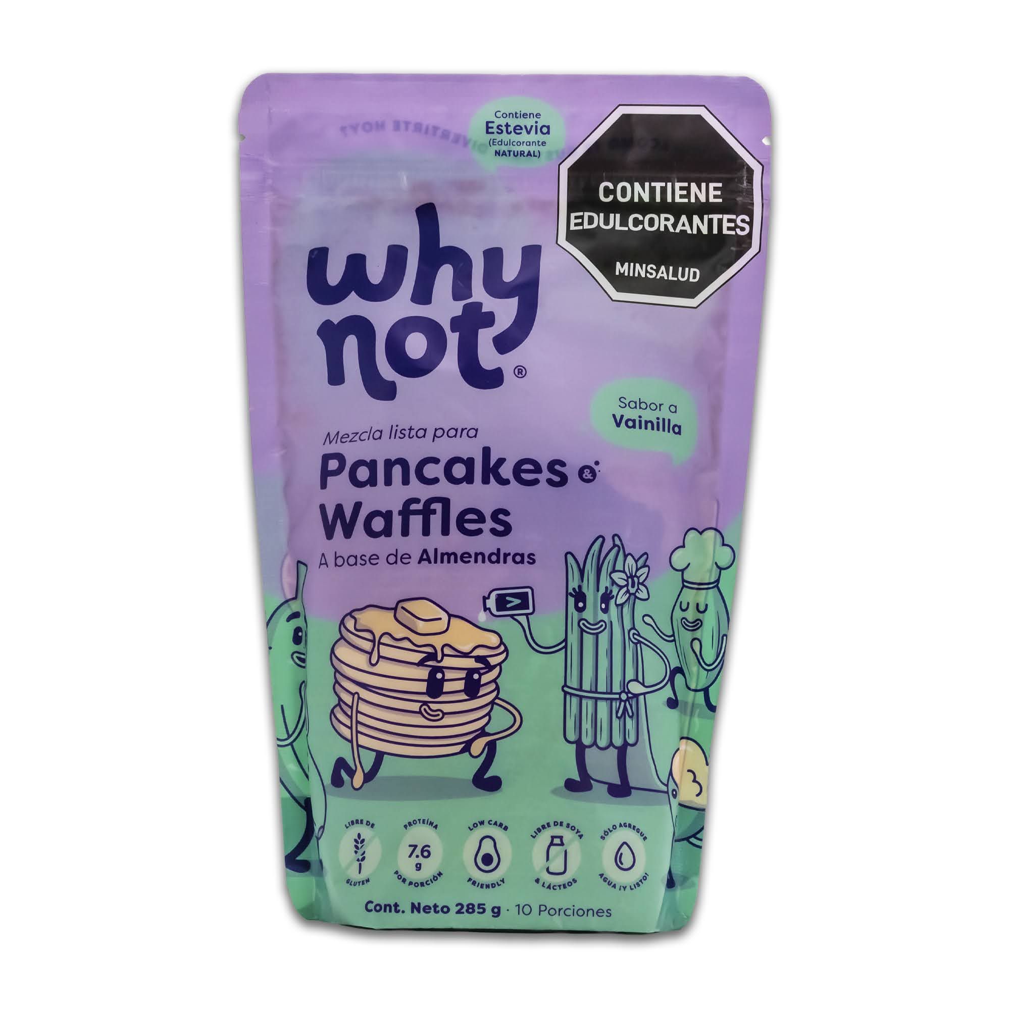 PANCAKES WHY NOT  ALMENDRA VAINILLA