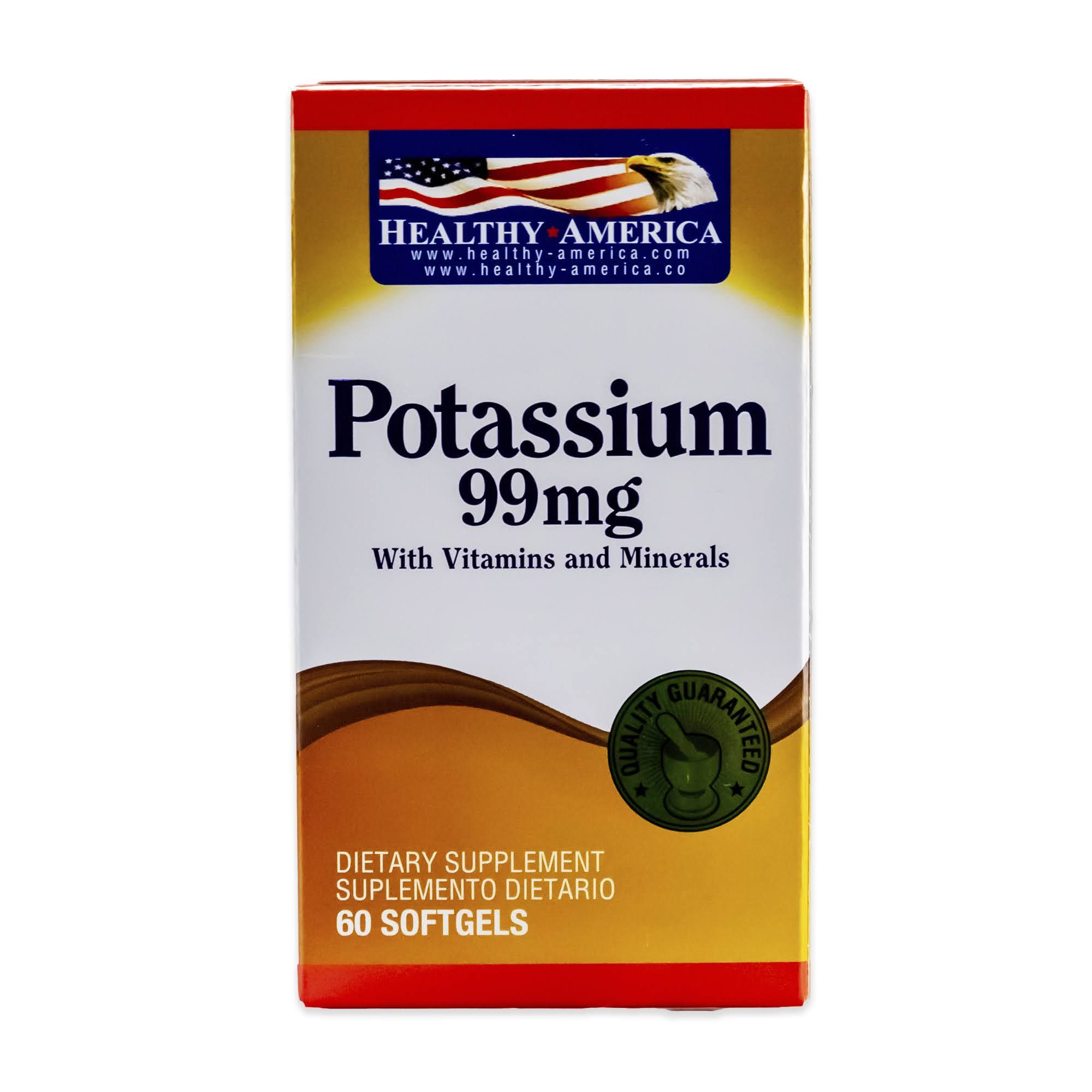 POTASSIUM 99 MG WHIT VITAMINS AND MINERALS X 60 CAP