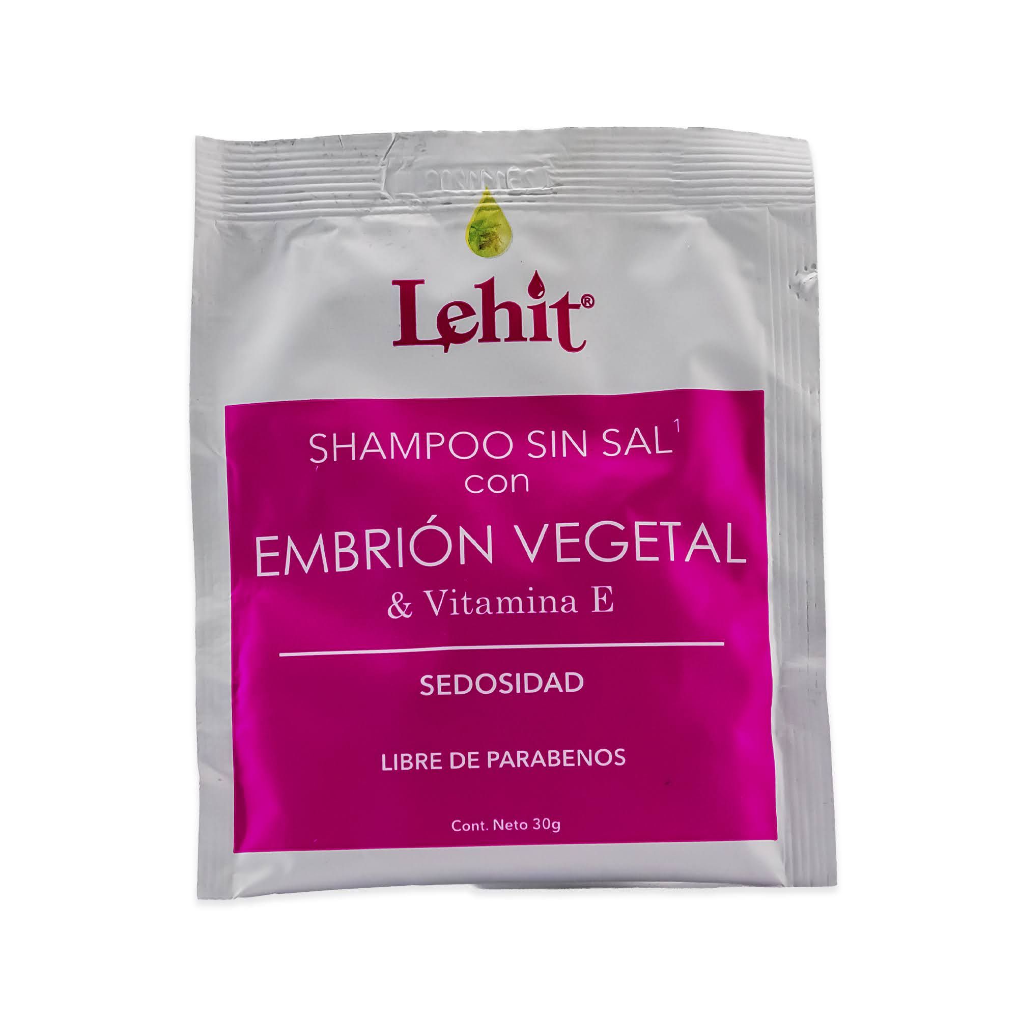 SACHET SHAMPOO EMBRION VEGETAL & VITAMINA 30 G