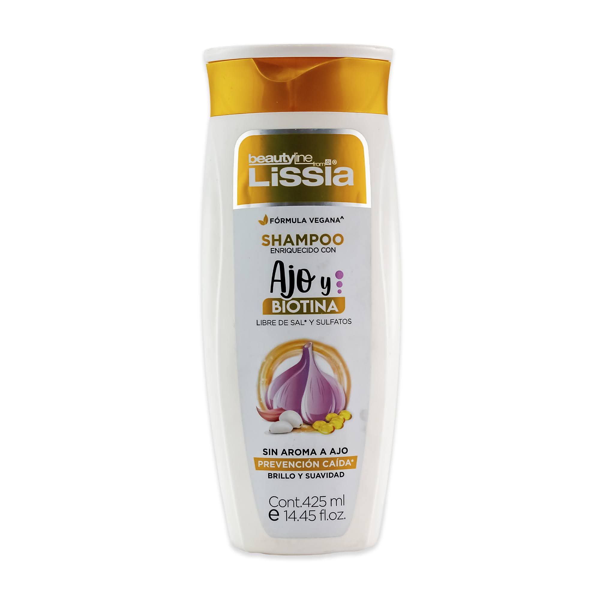 SHAMPOO AJO Y BIOTINA X 425 ML LISSIA
