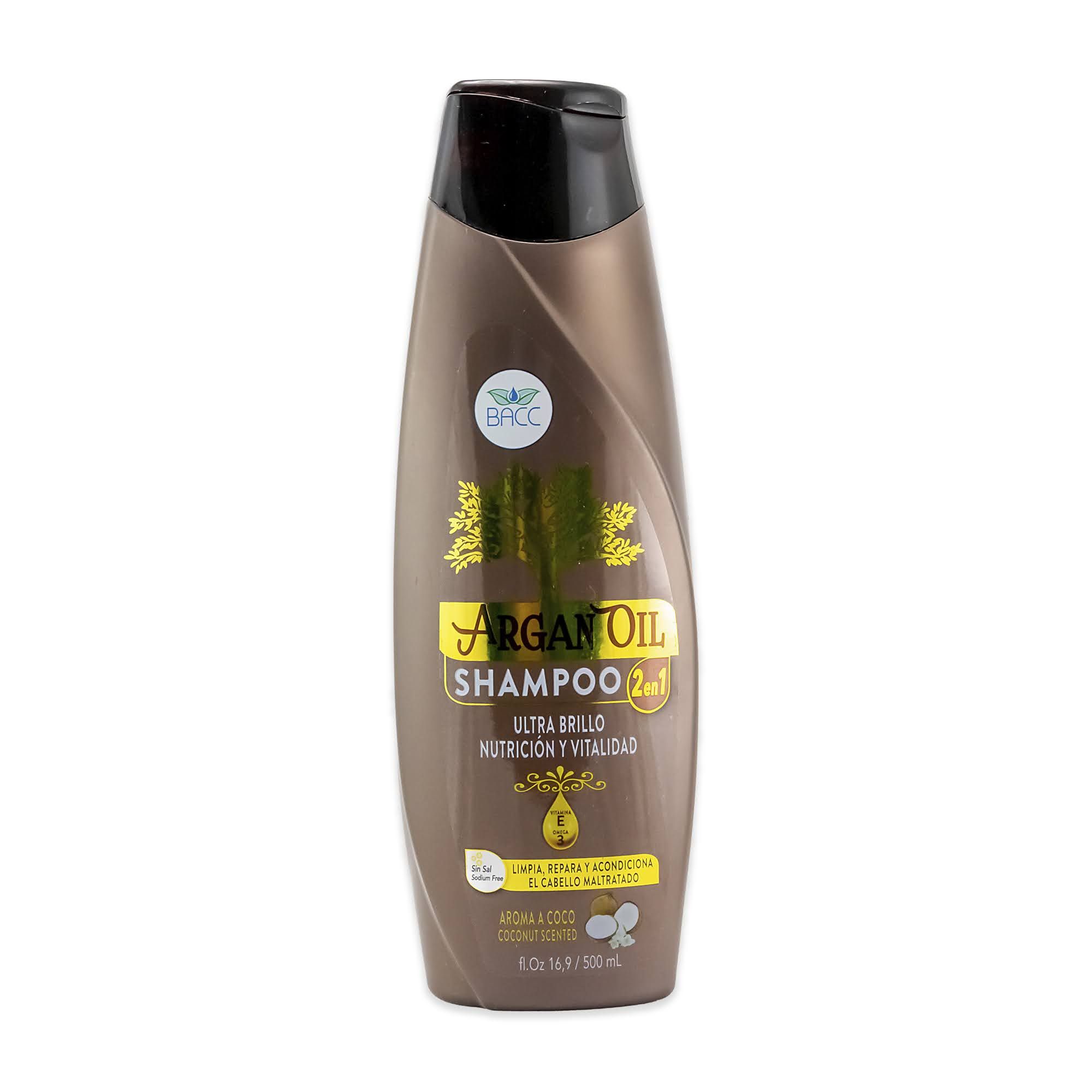 SHAMPOO ARGAN OIL 2 EN 1 X 500 ML