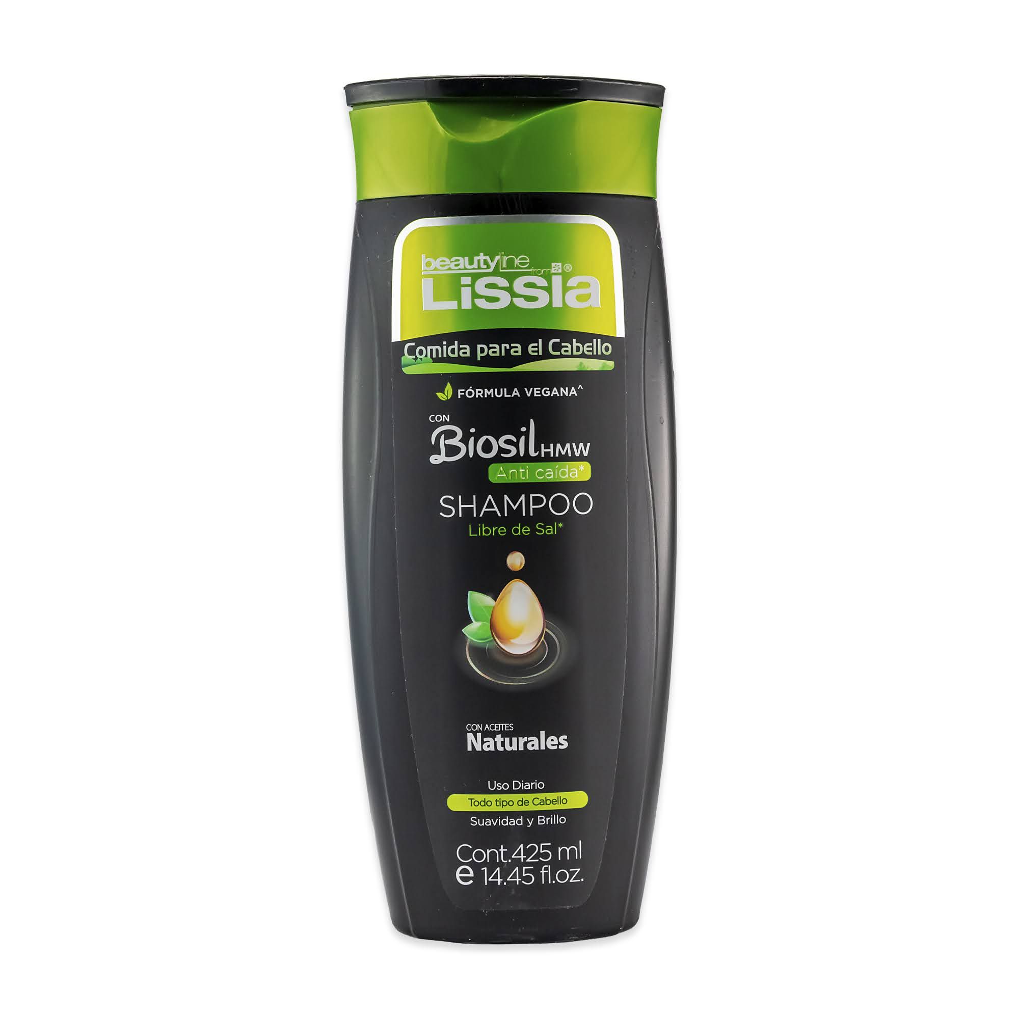 SHAMPOO COMIDA PARA EL CABELLO LISSIA FRASCO X 425 ML