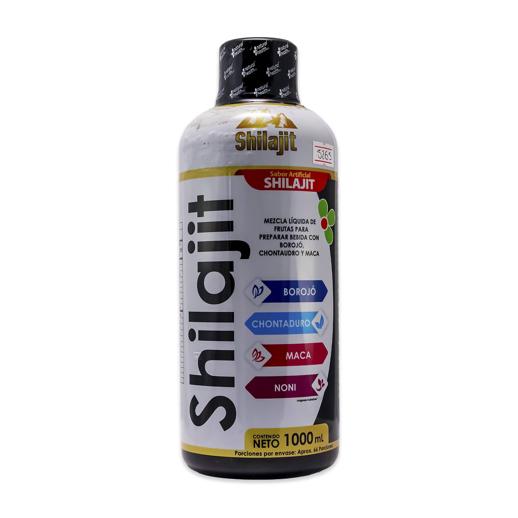 SHILAJIT VITAMINICO X 1000 ML CON BOROJO CHONTADURO MACA