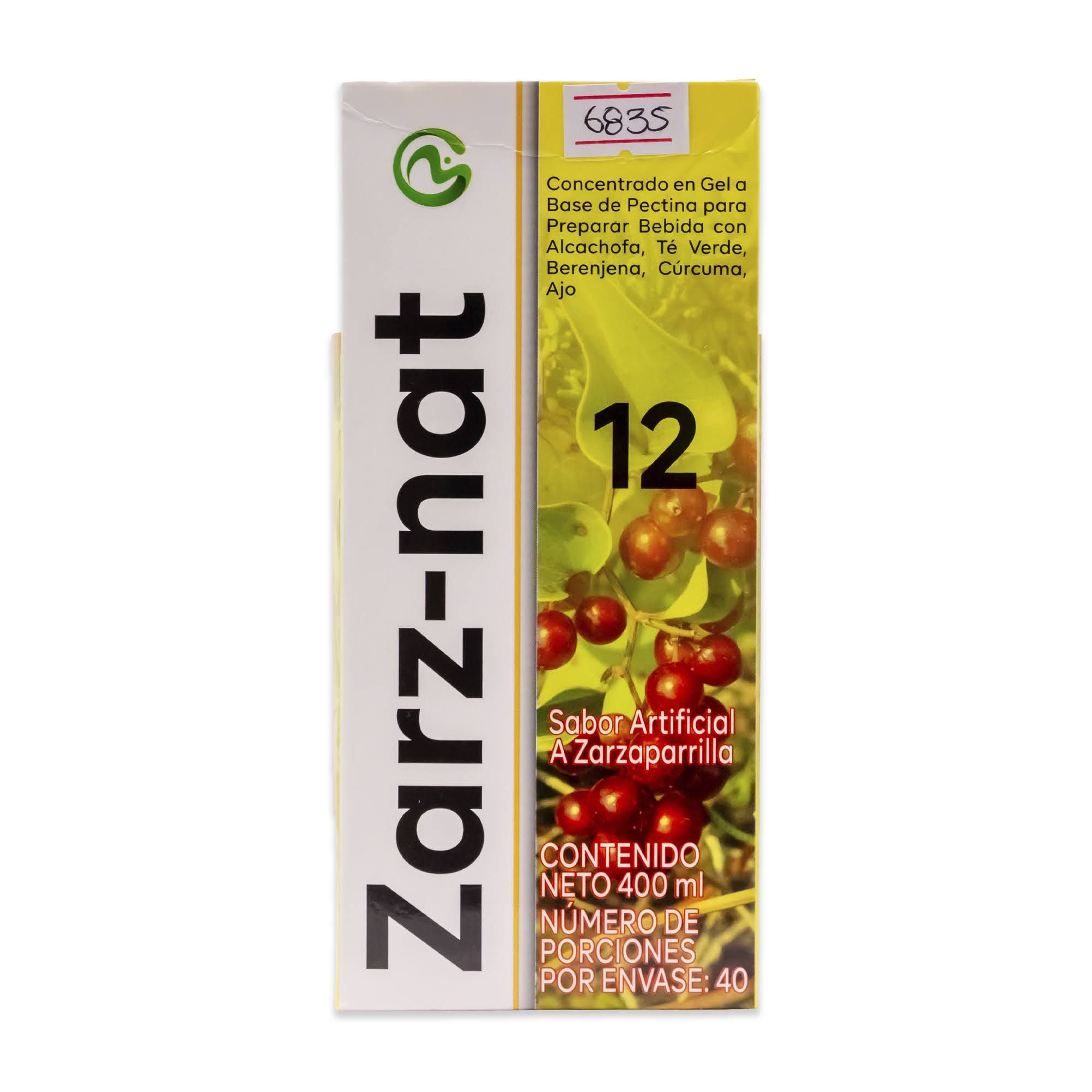 ZARZ-NAT 12 FRASCO X 400 ML