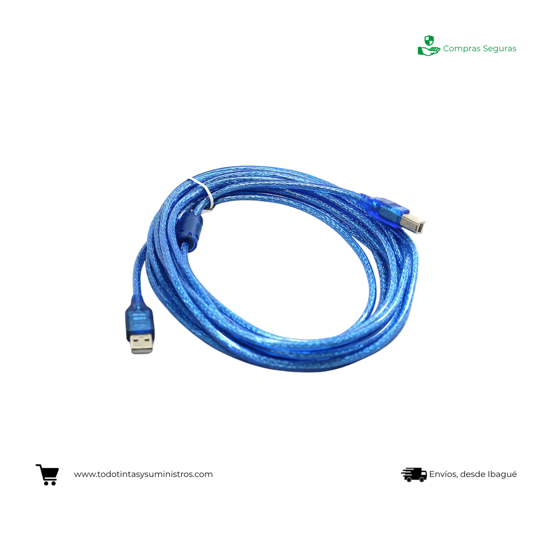 Cable Blindado USB 3 Metros EXA