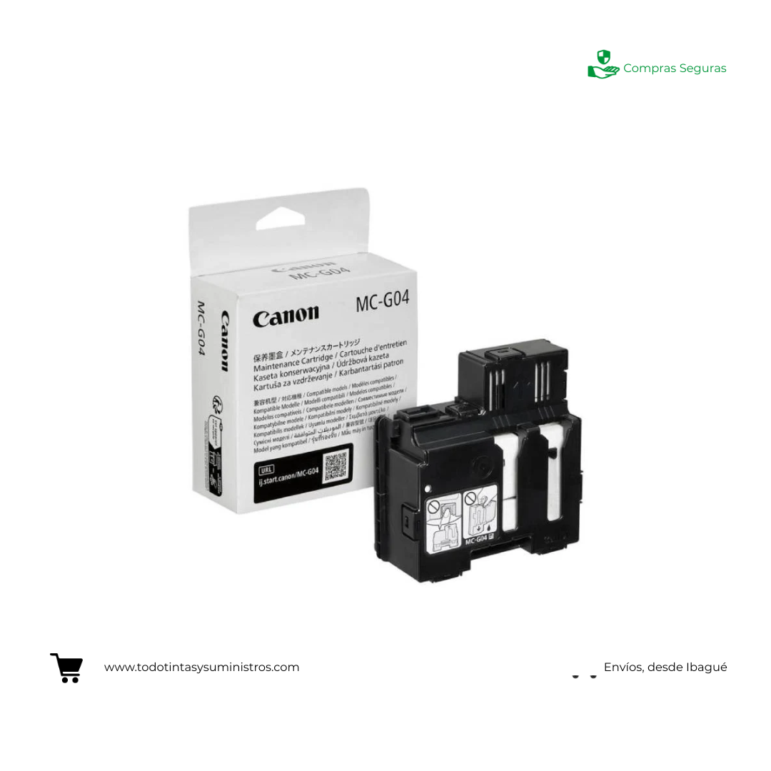 Caja Mantenimiento MC-G04 Canon G3170-G4170-G1130170-G1130