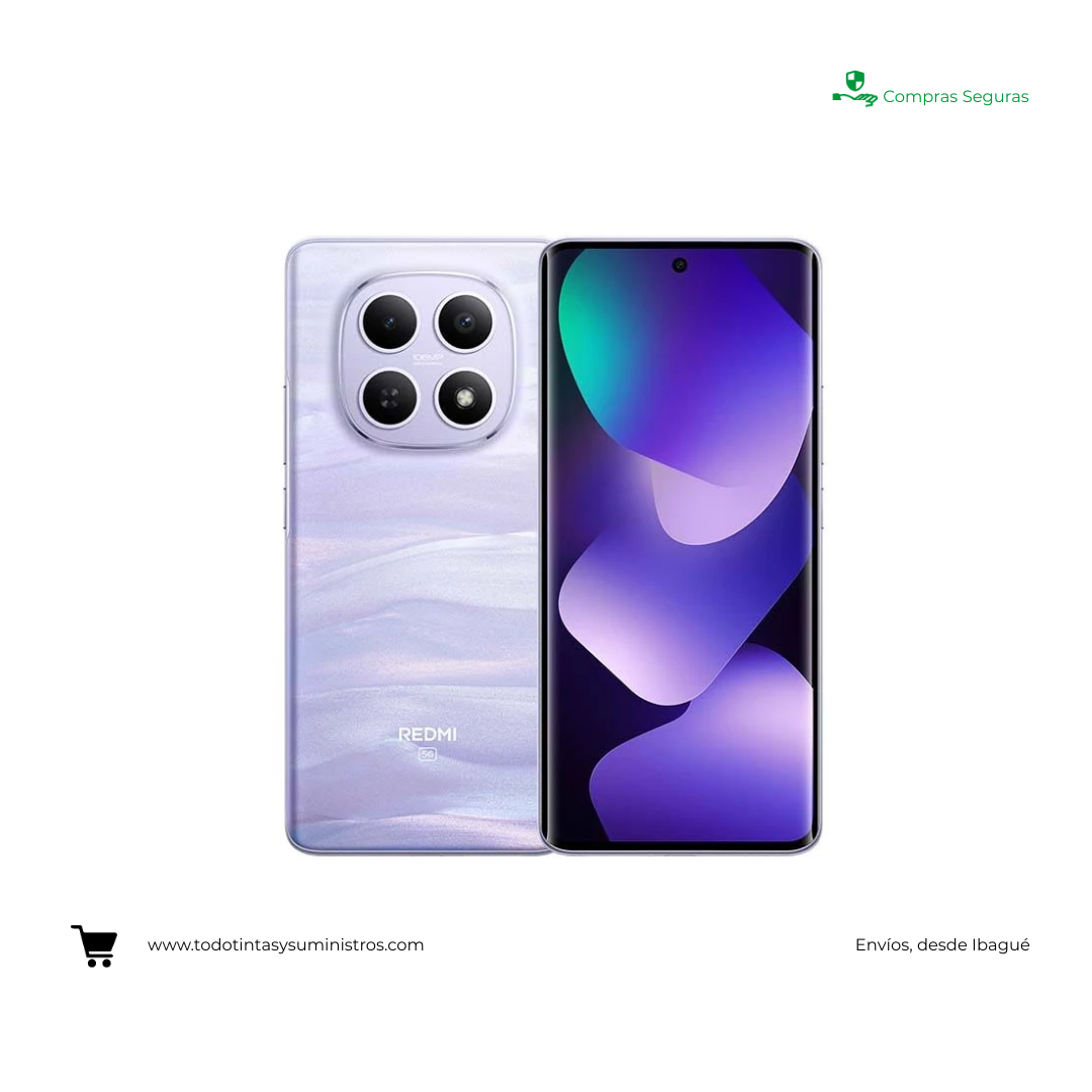 Celular Xiaomi Redmi Note 15 8GB + 256GB Morado Neblina - 5G Detalles