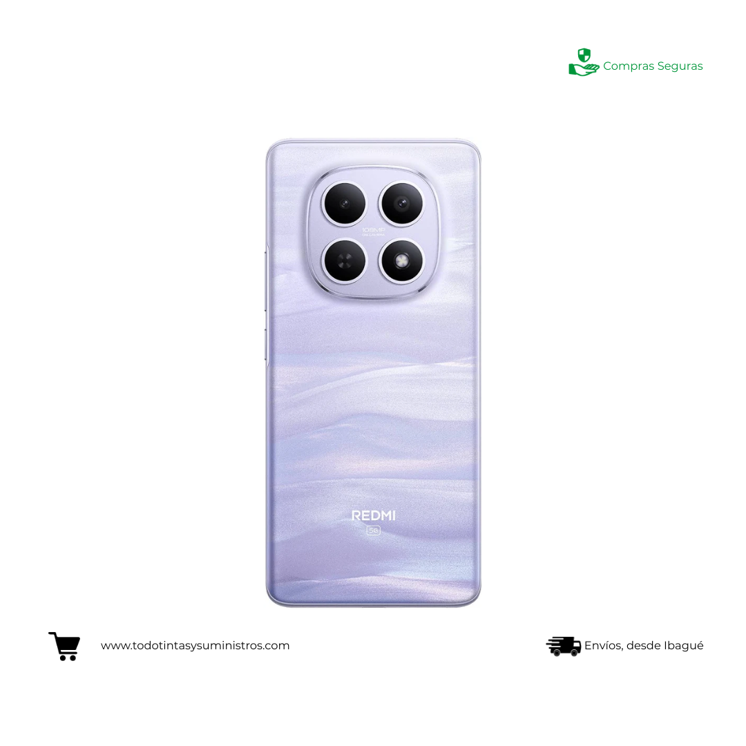 Celular Xiaomi Redmi Note 15 8GB + 256GB Morado Neblina - 5G Detalles 2