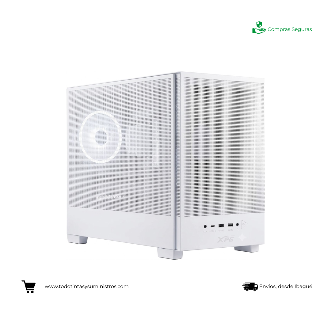 Chasis XPG valor mesh Nano Blanco