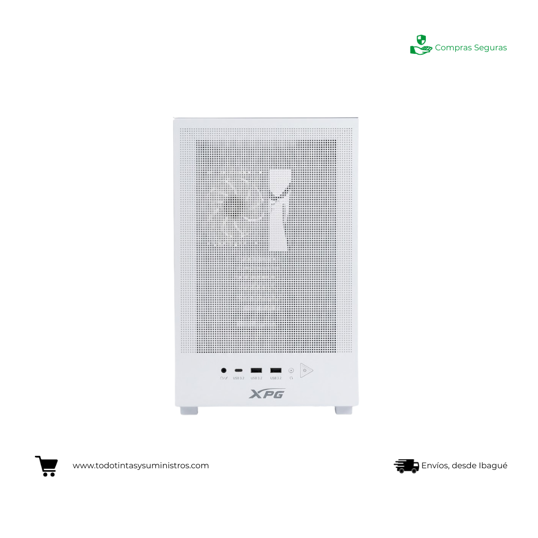Chasis XPG valor mesh Nano Blanco 2