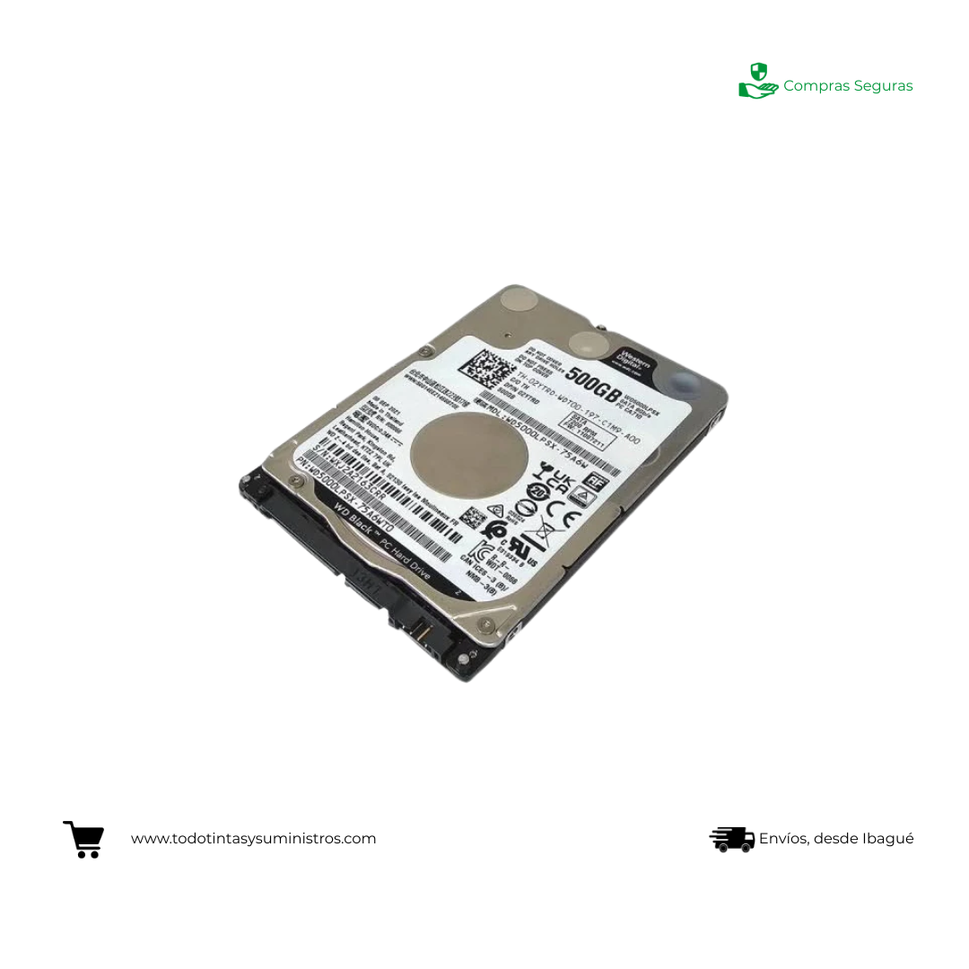 Disco Duro Western Digital 500GB