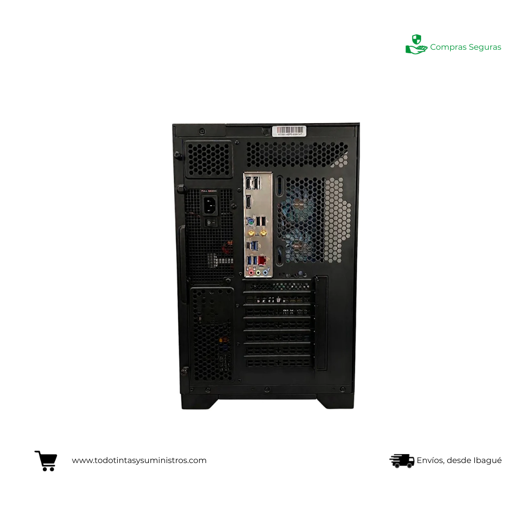 Equipo Compumax Ryzen 7 5700 Ram 16 GB Ssd 500 GB Rtx 3050 6 GB 23.8" 3