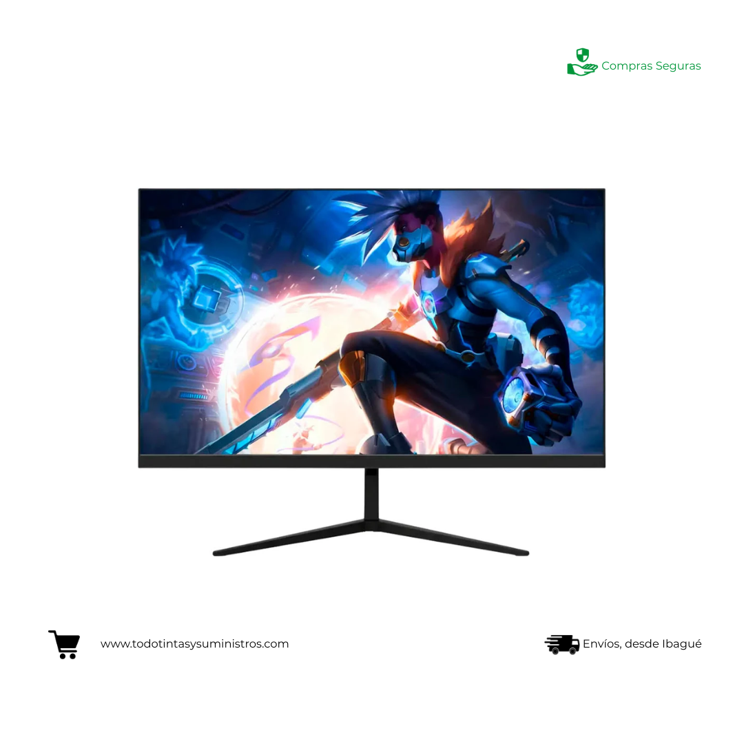 Equipo Compumax Ryzen 7 5700 Ram 16 GB Ssd 500 GB Rtx 3050 6 GB 23.8" 2