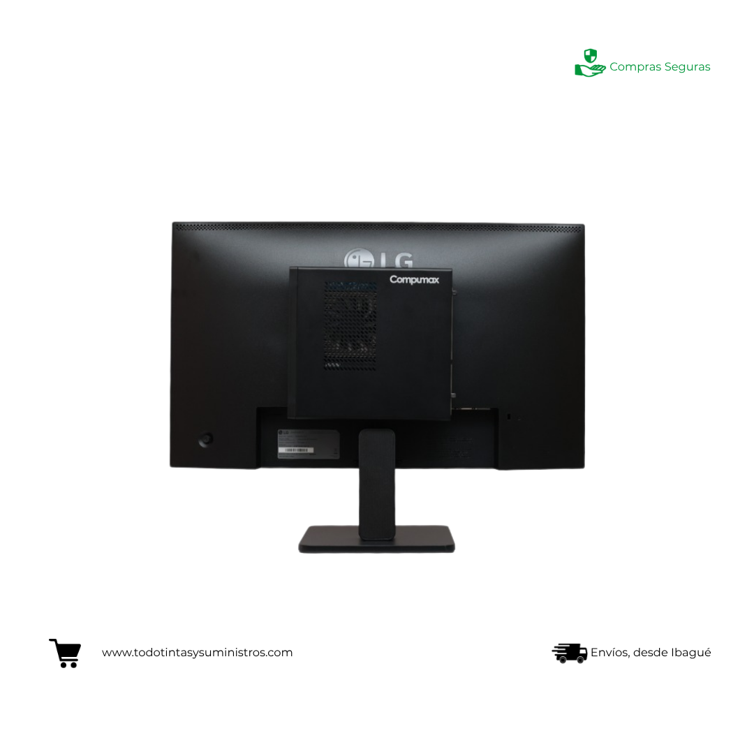 Equipo Compumax Ryzen 7 5825U Ram 8GB Ssd 512GB Led LG 24" 3