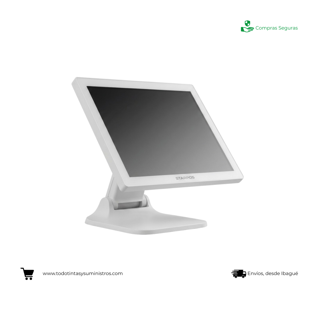 Equipo Pos AIO STAR Z150W Z156WA Core I5 Ram 8Gb Ssd 256Gb 15" Blanco 2