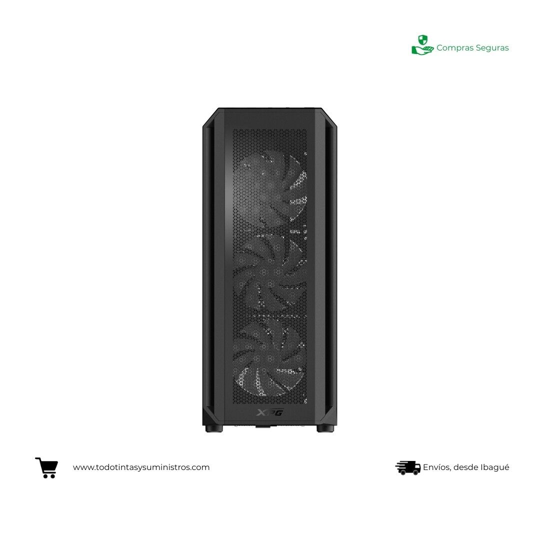 Chasis XPG valor Air Plus Negro