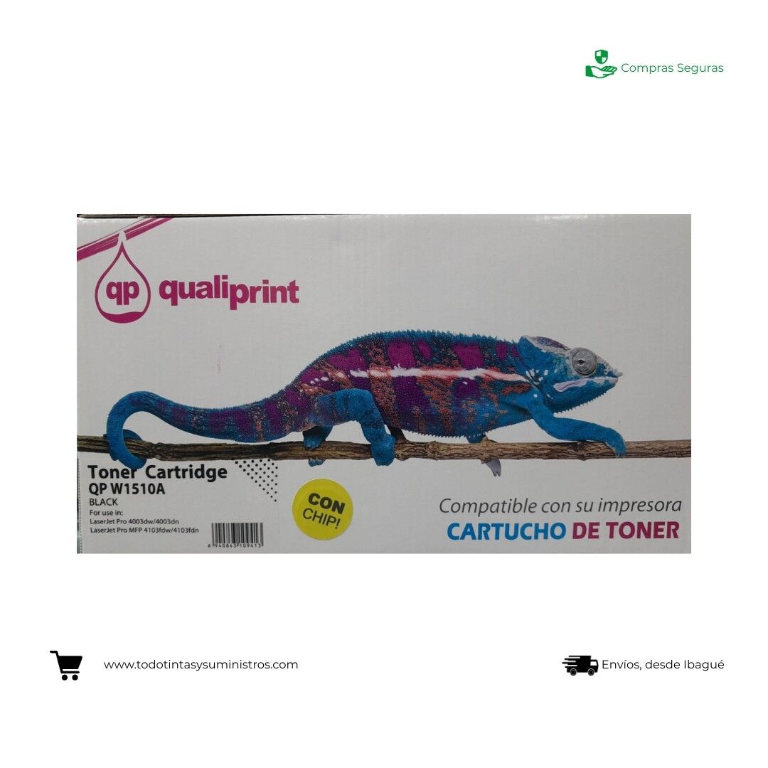 Tóner Qualiprint QP W1510A Con chip