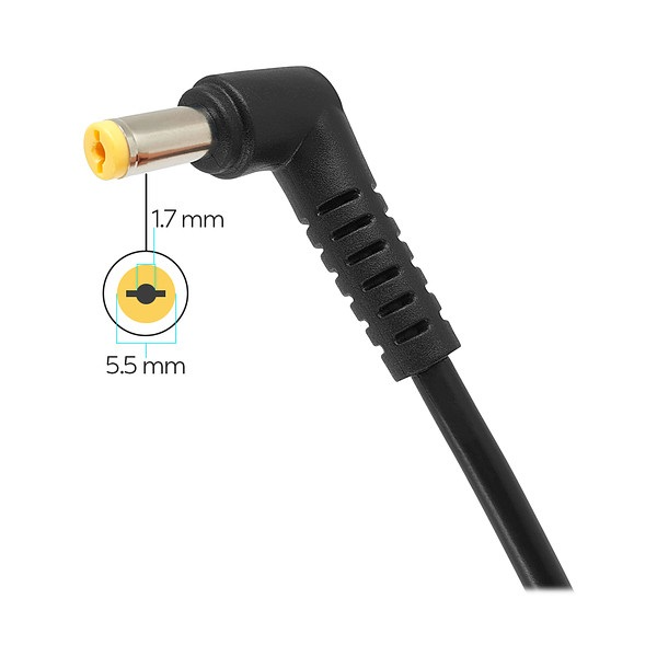 Cargador Generico Acer 19 V3 Exa  Punta Amarilla