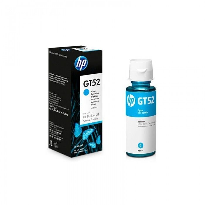 Botella De Tinta HP GT52 Cyan Original