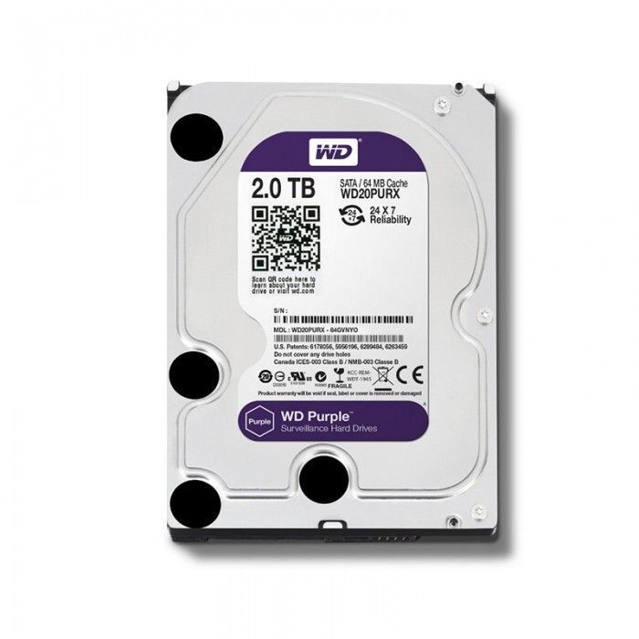Disco Duro Western Digital Purple 2TB