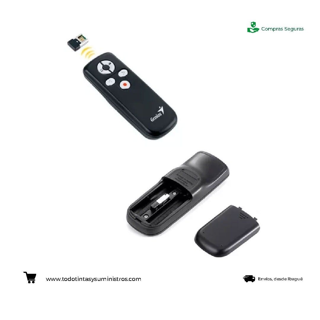 Apuntador  Lasér Genius Media Pointer 100 USB 2