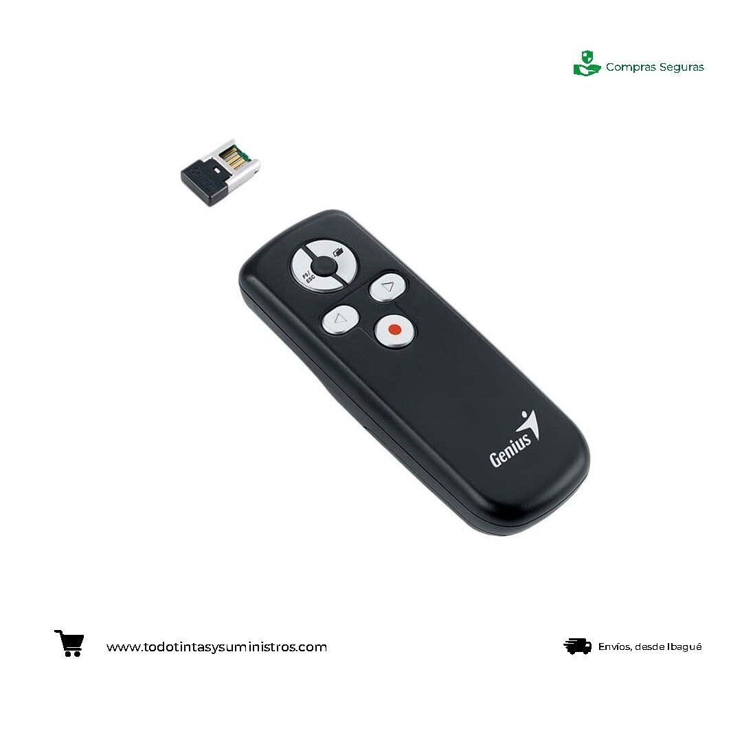 Apuntador  Lasér Genius Media Pointer 100 USB 3