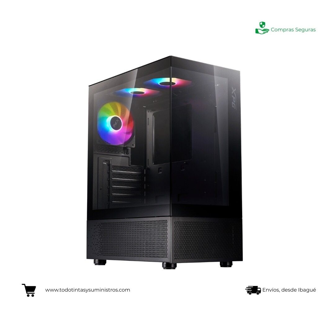 Chasis XPG Invader Mini Negro