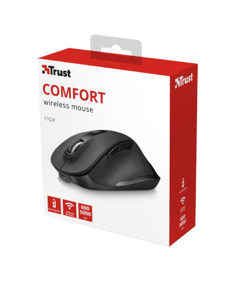 Mouse TRUST inalámbrico FYDA