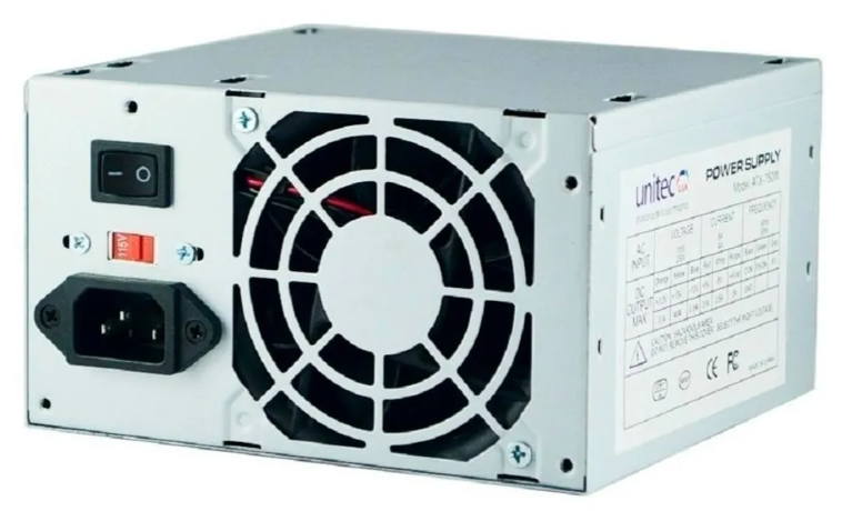 Fuente de poder Unitec ATX 750W 2