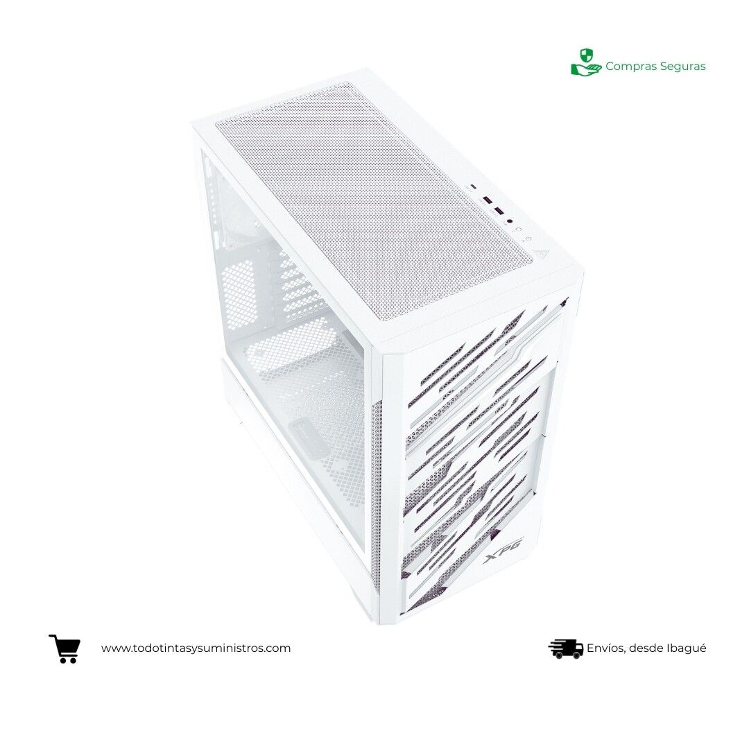 Chasis Xpg Gamer Starker air Blanco 2