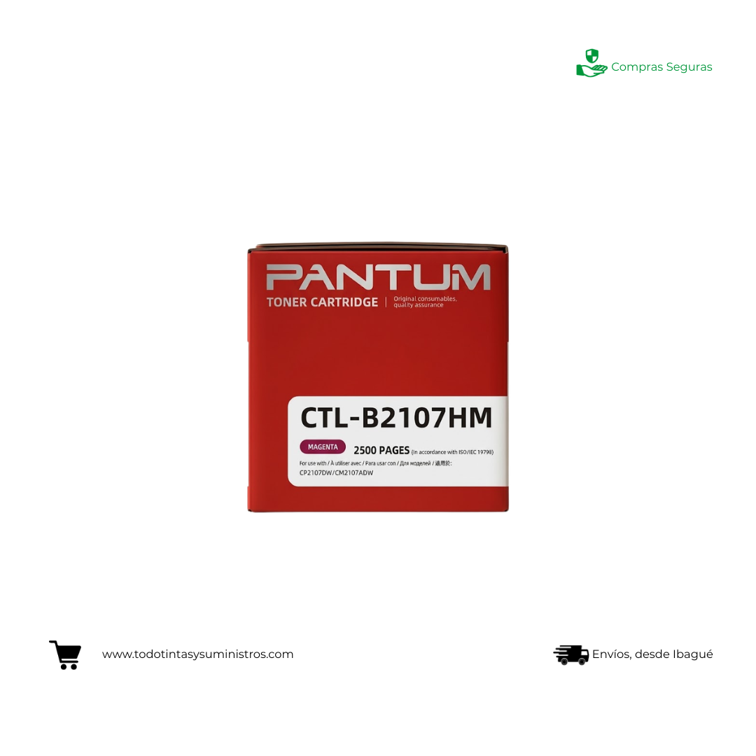 Tóner Pantum Original B2107 Magenta