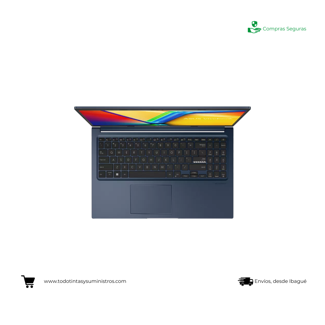 Portátil ASUS X1504va core i5 120u Ram 24GB Ddr5 Ssd 1Tb 15.6" 4