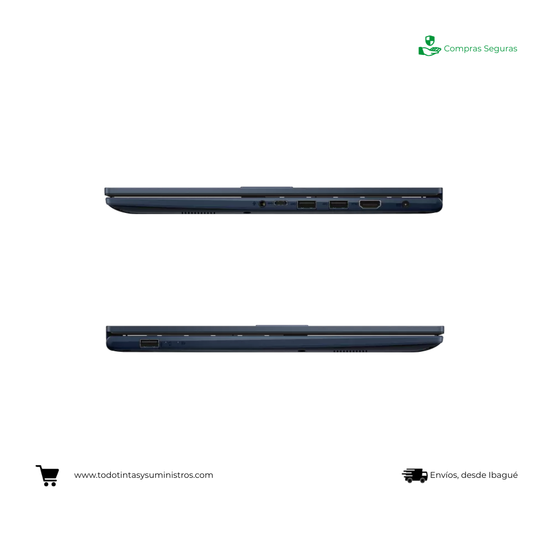 Portátil ASUS X1504va core i5 120u Ram 24GB Ddr5 Ssd 1Tb 15.6" 2