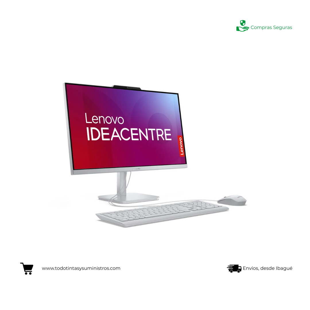 Todo en uno Lenovo A100 Celeron N100 Ram 8GB Ssd 512GB 23.8" 3