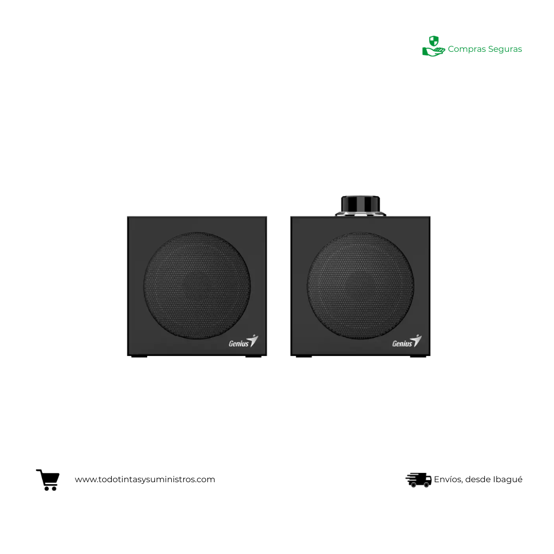 Parlante Genius SP-HF300U Negro USB-A + USB-C