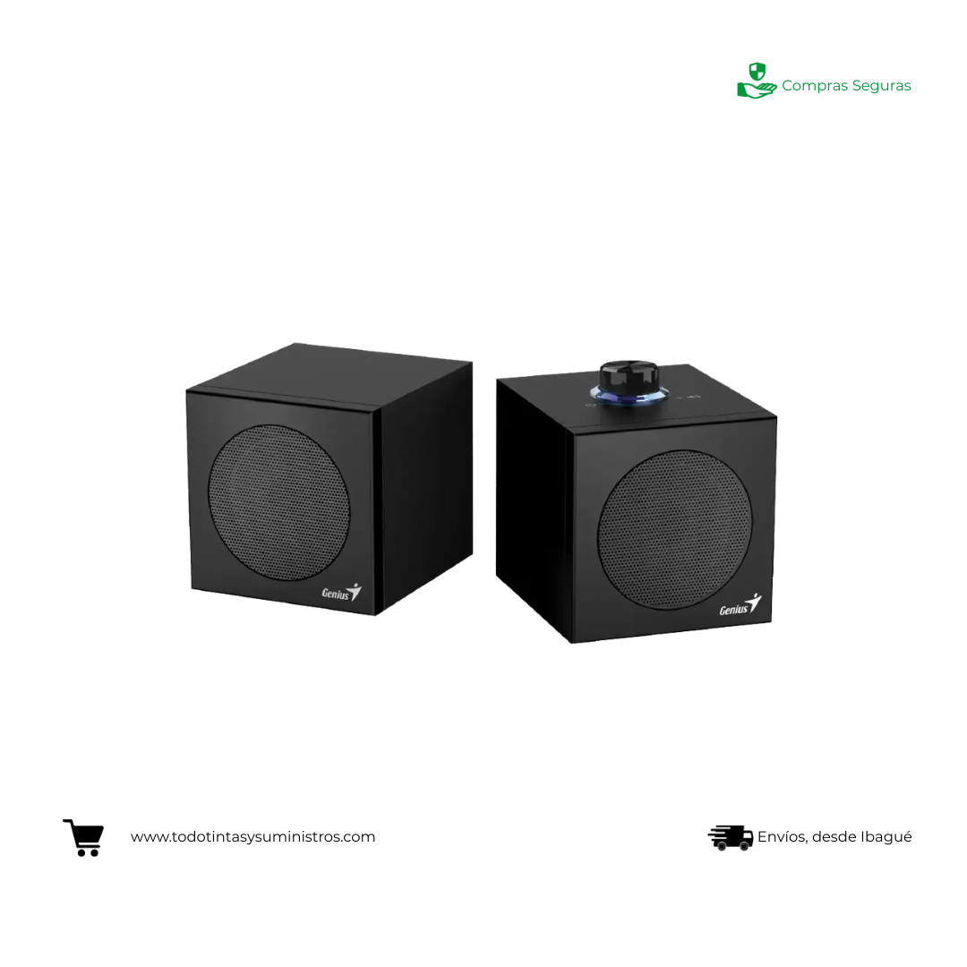 Parlante Genius SP-HF300U Negro USB-A + USB-C 3