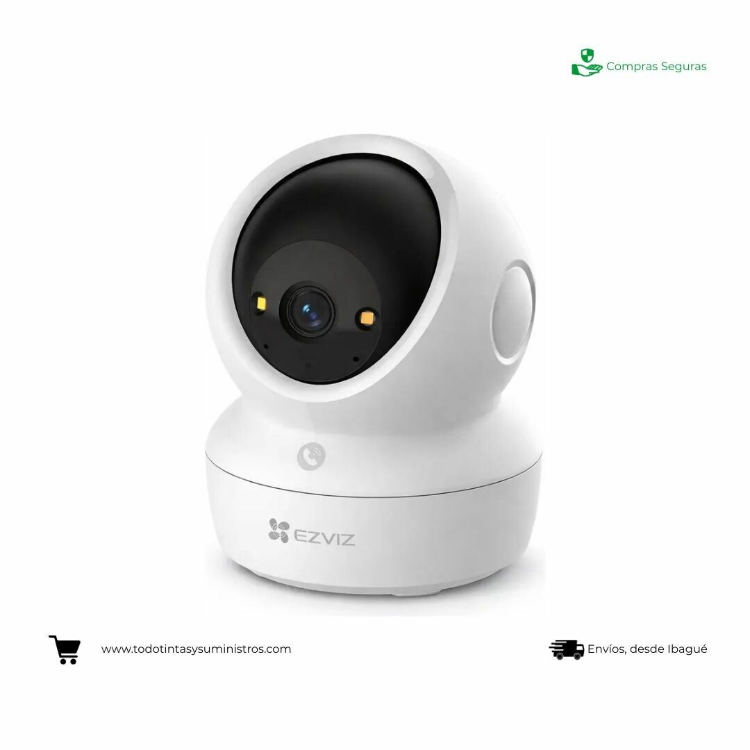 Cámara EZVIZ H6C G1 2MP Wi-Fi PT para Interiores