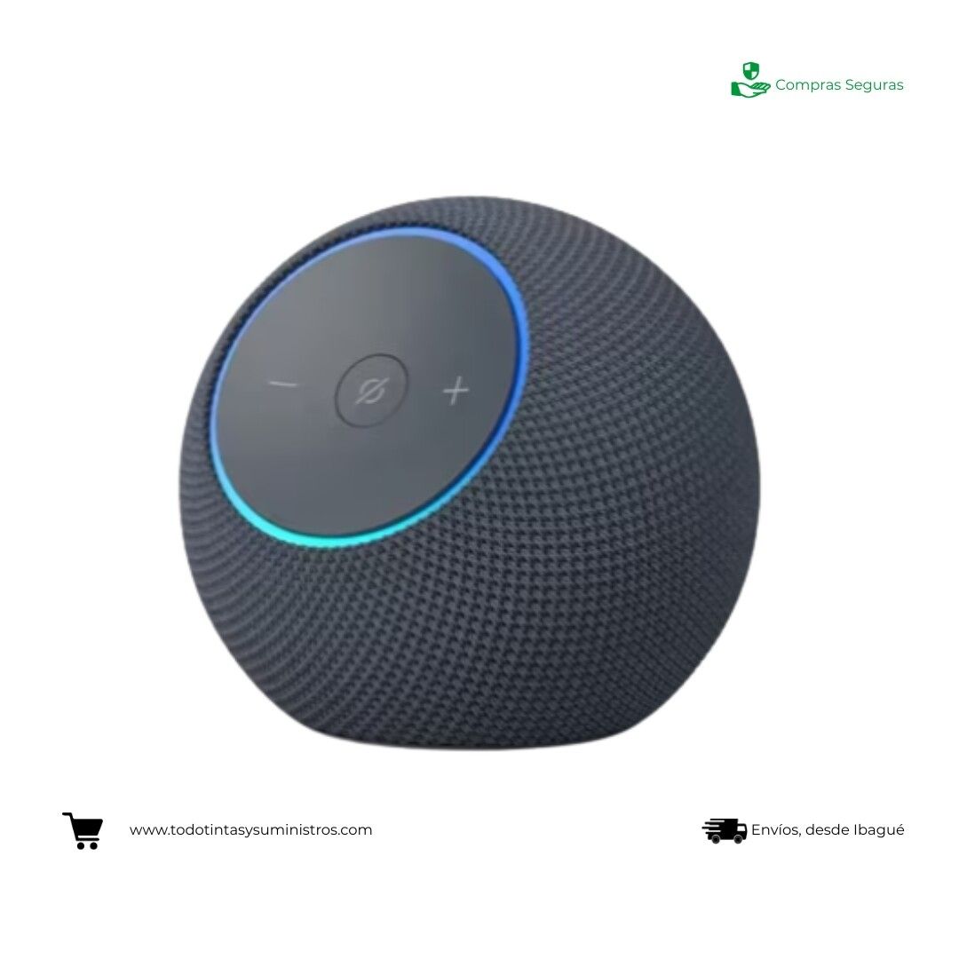 Parlante Inteligente Amazon Echo  DotT Max Alexa Negra 3