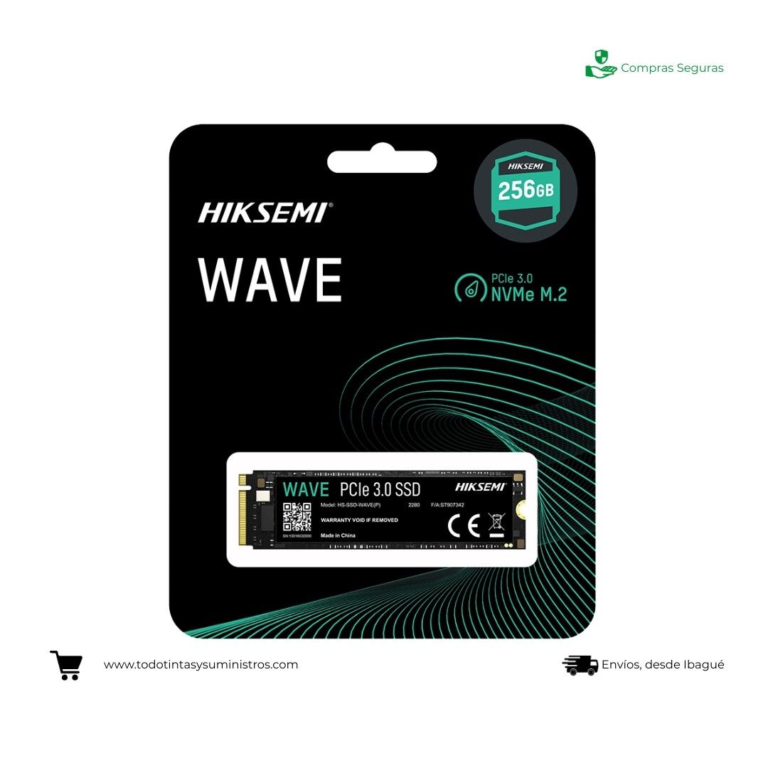 Unidad sólida HIKSEMI PCIe 3.0 NVMe M.2 256GB