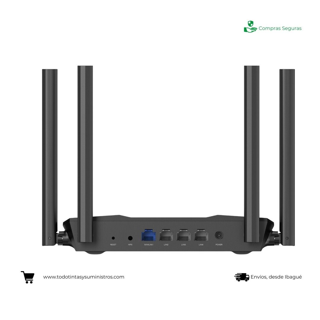 Router Hikvision AC1200 WR12C-E 3