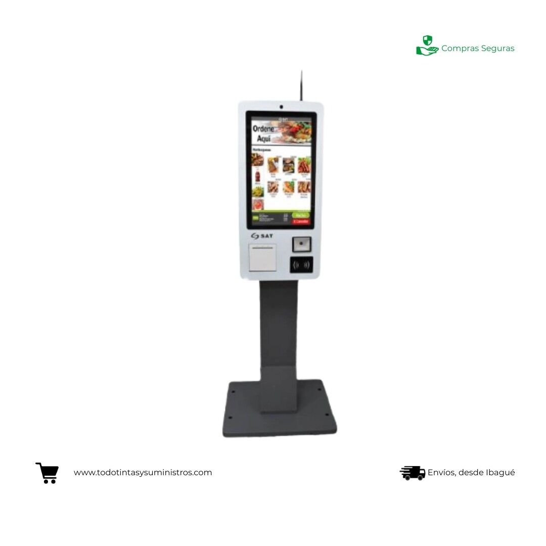 Kiosco transaccional SAT KT32LC ANDROID 11 4G - 64GB TOUCH
