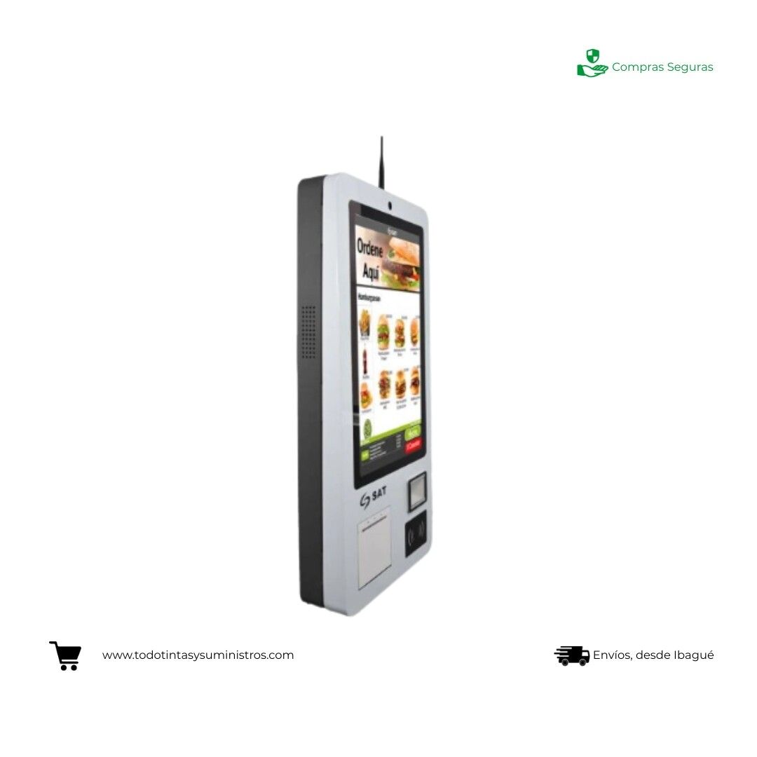 Kiosco transaccional SAT KT32LC ANDROID 11 4G - 64GB TOUCH 3